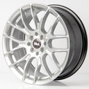 Rin 17 7.5 4x100/114.3 Ms 77003 HYPER SILVER ET35 CB73.1 RP