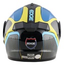 CASCO ABATIBLE TURBO BERLIN AMARILLO AZUL XL