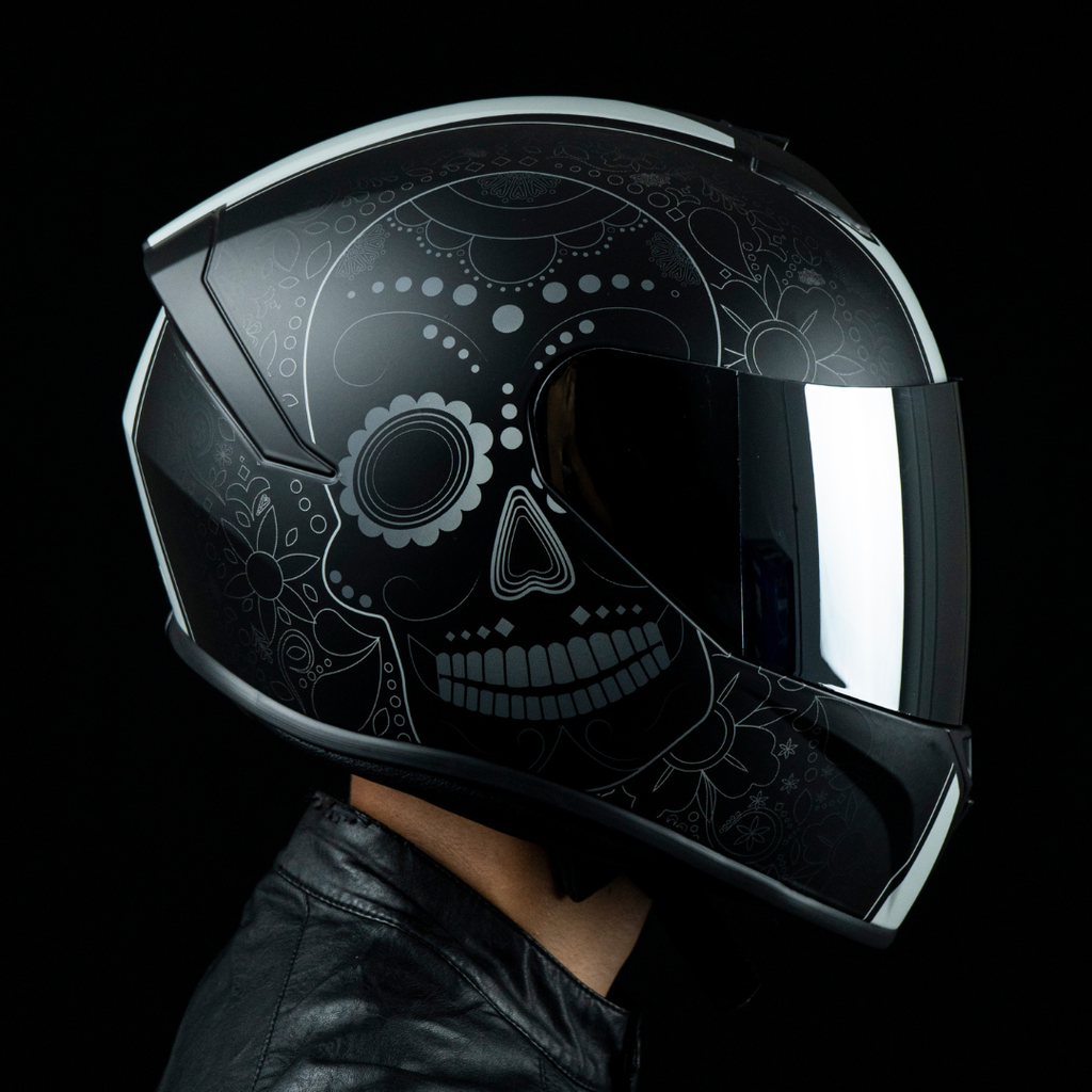 CASCO INTEGRAL ZOOM CARABELA VERDE BRILLANTE TALLA L