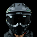 CASCO KOMBAT CAMO VERDE MATTE XL