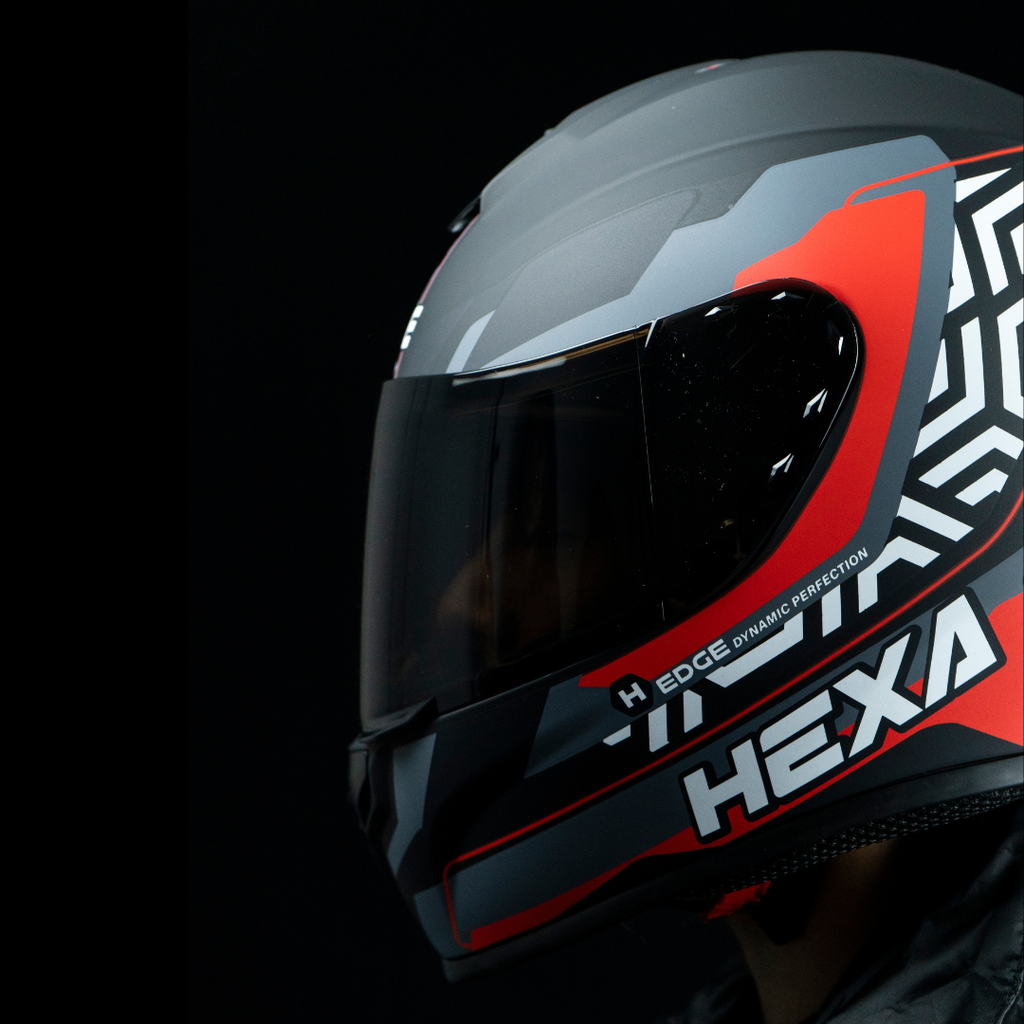 CASCO INTEGRAL FRANKIE HEXA ROJO XL