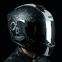 CASCO INTEGRAL ZOOM CARABELA GRIS MATE TALLA L