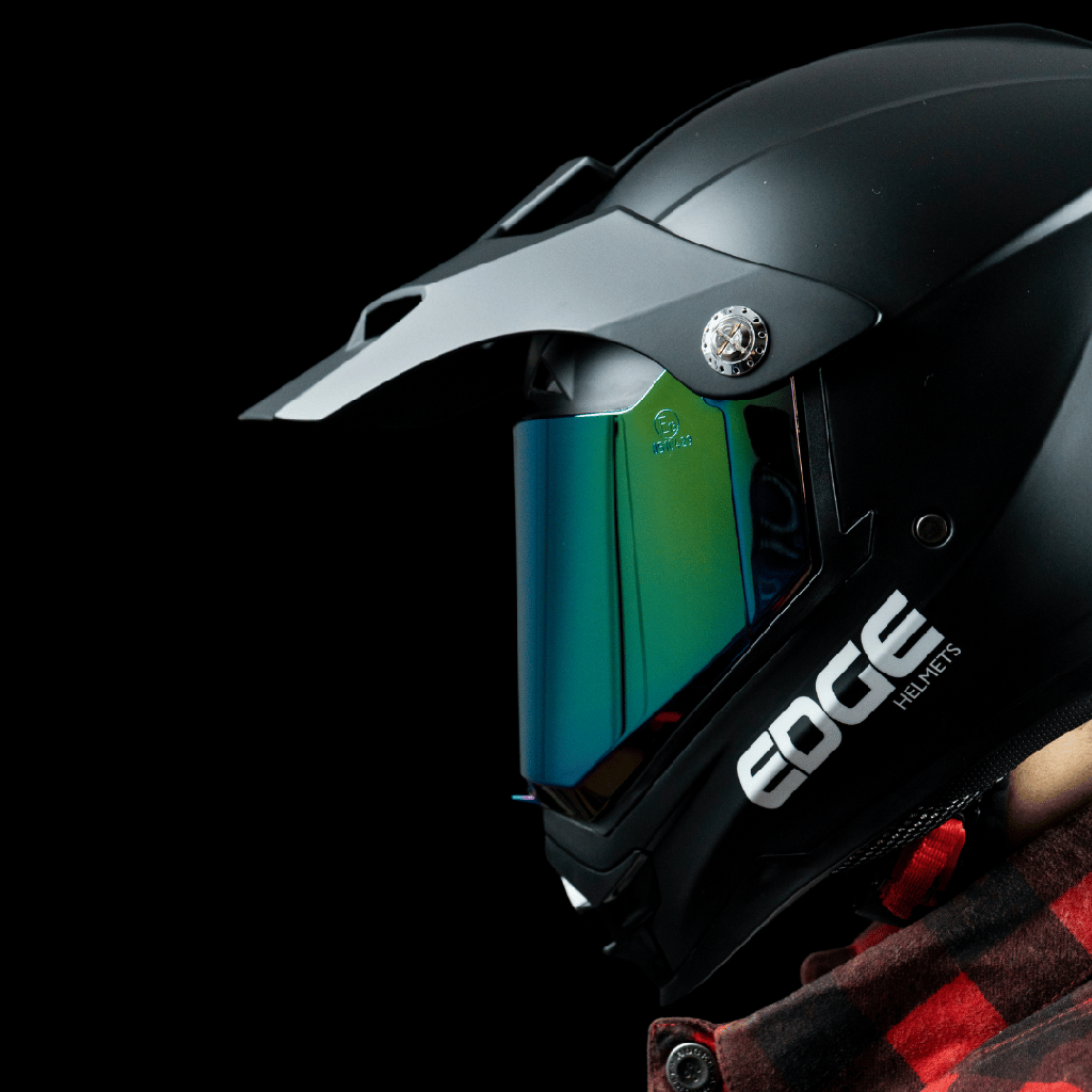 CASCO K4 NEGRO CARBON VISOR TORNASOL XL