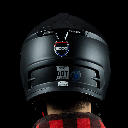 CASCO K4 NEGRO CARBON VISOR TORNASOL XL