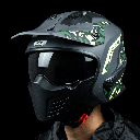 Casco Kombat Camo Verde Mate L