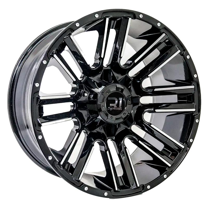 Rin 20 10 5X127/135 OFFROAD 15111 Black Machine Face ET-24 CB0