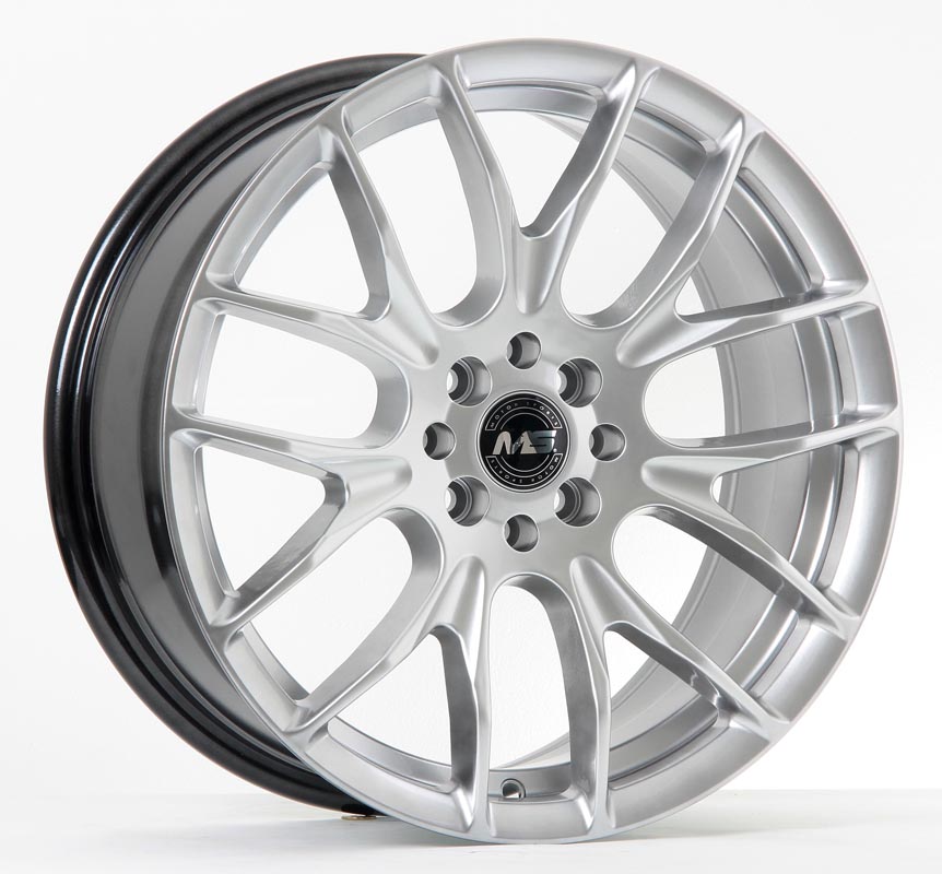 Rin 17 9 4x100/114.3 Ms 77003 HYPER SILVER ET30 CB73.1 RP